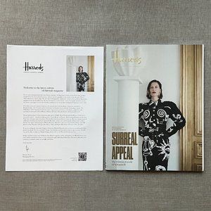 Brand New Harrods London Magazine Catalog Book September/October 2022 Unread